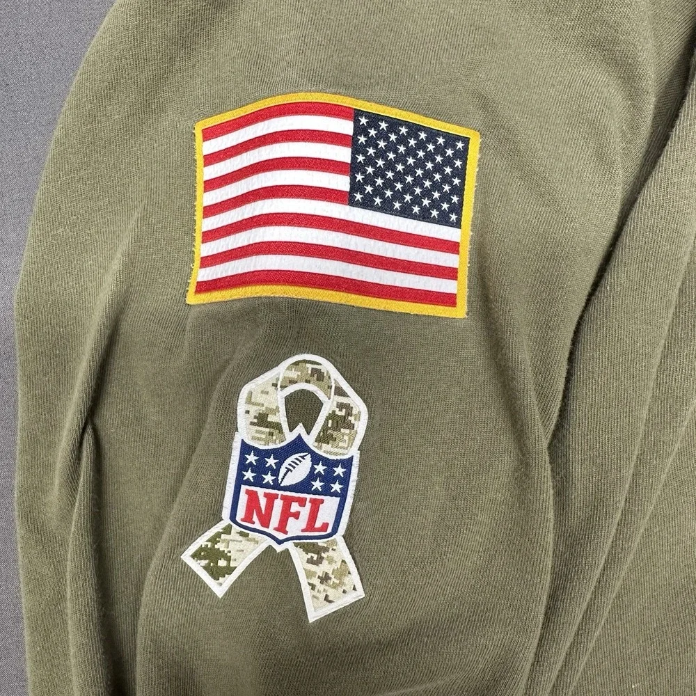 Tennessee Titans Nike Salute to Service Long Sleeve Shirt - Men's Medium - Olive